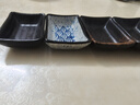 茯見日式小碟子陶瓷家用番茄醬調(diào)味碟烤肉火鍋蘸料醬油醋碟家用調(diào)料碟 【山吹+藍染+墨韻+海浪紋】 曬單實拍圖