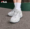 斐樂（FILA）官方掠奪者2女鞋男鞋情侶跑步鞋季老爹鞋時尚復(fù)古運動鞋 雨霧灰-NC【女款】 38 曬單實拍圖