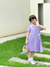 青蛙王子女童連衣裙夏季2025新款洋氣兒童夏裝短袖大童裙子 曬單實(shí)拍圖