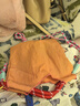 日系刺繡可愛(ài)臘腸狗水桶包包女2025新款夏季休閑戶(hù)外斜挎包單肩包 CH-810#桔色 曬單實(shí)拍圖