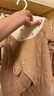 巴厘小豬新生嬰兒兒衣服秋冬保暖初生兒睡衣加厚夾絲哈衣爬爬服寶寶連體衣 山野月色 73cm 曬單實(shí)拍圖