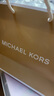 MICHAEL KORS禮物輕奢MK女包WHITNEY皮質(zhì)鏈條單肩斜挎信封包 大號 橡果棕色 曬單實(shí)拍圖