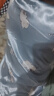 怡淑涵冰絲睡衣女夏季短袖短褲薄款少女生學(xué)生夏天家居服套裝可外穿 長頸鹿 XL （建議105-120斤） 曬單實(shí)拍圖