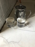玻璃茶壺泡茶壺茶水過濾辦公家用加厚茶具耐熱耐高溫煮水壺水壺 2個直身杯+花茶壺鷹嘴 550ml 曬單實拍圖