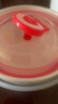 華光國瓷骨瓷保鮮碗抗菌釉中彩可微波4/5/6英寸面碗白玉蘭  曬單實拍圖