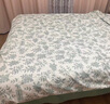 HOME HODO 紅豆家紡100%純棉四件套全棉床品套件小清新床單被套床笠學(xué)生宿舍三件套 綠意盎然 【100%新疆棉】 1.8m 床單款 四件套-被套200*230cm 曬單實拍圖