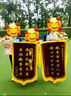 馳亨錦旗定制訂做制作次日達感謝送醫(yī)生幼兒園老師月嫂紅娘健身駕校教練律師物業(yè)裝修寵物醫(yī)院訂婚生娃 小龍須發(fā)泡字 70*110cm中號 曬單實拍圖