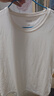森馬（Semir）短袖t恤女短款合體顯瘦正肩內搭25夏涼感修身打底衫109325100001 曬單實(shí)拍圖