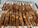 草原宏寶 國產(chǎn)原切 內(nèi)蒙羔羊肉串凈重1斤/袋(4瘦1肥,約20串) 燒烤地標(biāo)認(rèn)證 曬單實拍圖