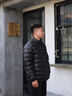 高梵黑金鵝絨服小黑金5.0立領(lǐng)百搭2025年新款男士短外套 黑色 XL 曬單實拍圖