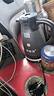 探路途 1.2升12V24V車載電加熱燒水壺?zé)崴?分體式座倒水方便 燒水煮蛋 灰色1.2升-24V-200瓦貨車用 曬單實拍圖