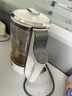 摩飛電器（Morphyrichards）迷你養(yǎng)生壺多功能一體辦公室煮茶壺煮茶器花茶壺養(yǎng)生杯燒水壺燕窩壺電熱水壺帶玻璃燉盅 MR6086 椰奶白 0.6L 曬單實拍圖