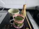 榮淘抹茶碗打抹茶日式宋代點(diǎn)茶工具陶瓷茶碗茶杯攪拌器抹茶刷茶筅套裝 抹茶綠抹茶碗4件套 曬單實(shí)拍圖