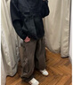 adidas阿迪達斯三葉草多口袋工裝運動(dòng)褲子2025夏女牛仔長(cháng)褲KD4114 KD4114 26 曬單實(shí)拍圖