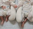 貝瑞加（Babyprints）嬰兒連體衣2件裝純棉寶寶衣服新生兒柔軟內(nèi)衣透氣爬服薄款 藍(lán)59 曬單實(shí)拍圖