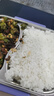 安買(mǎi)手提保溫袋飯盒袋 學(xué)生餐包上班族便當(dāng)包野餐袋灰色S1950 曬單實(shí)拍圖
