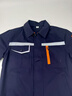 UHX工作服夏裝男女透氣耐磨套裝工廠汽修車間短袖勞保服上衣定制工裝 【夏季薄款】長袖套裝-藏藍色 XL (175) 曬單實拍圖