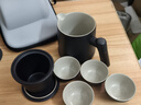 幾物森林 茶具套裝旅行茶具快客杯戶外單人便攜式功夫茶具陶瓷茶杯送禮 曬單實拍圖