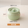 胖東來(lái)陶瓷隔水燉湯盅燉盅家用蒸盅燉罐沙縣煲湯瓦罐煨湯的瓦罐一人份 綠色小號(hào)瓦罐(350ml) 曬單實(shí)拍圖