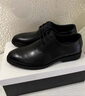 百麗男鞋內(nèi)增高牛皮商務(wù)正裝男婚鞋A0558CM1黑色-內(nèi)增高(A0559) 39 曬單實拍圖