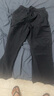 頂峰保羅（Dingfengbaoluo）戶外沖鋒褲子男春夏季山系休閑寬松工裝直筒長褲子29018黑色3XL 曬單實拍圖