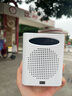 比麗普小蜜蜂擴(kuò)音器教師專用便攜式講課學(xué)校教學(xué)頭戴麥藍(lán)牙音響導(dǎo)游導(dǎo)購戶外隨身大音量大喇叭防嘯叫禮物 白色（耳麥+充電器+背帶） 曬單實(shí)拍圖