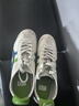 Onitsuka Tiger鬼塚虎經(jīng)典舒適復(fù)古MEXICO 66?男女款輕便百搭運動休閑鞋 米白色/藍色 37.5 曬單實拍圖