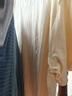 名創(chuàng)優(yōu)品（MINISO）短袖男純棉休閑寬松夏季圓領(lǐng)百搭青少年潮流半袖t恤 淺米 L 曬單實(shí)拍圖