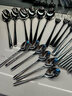 LUXMOOD勒慕家居輕奢高級刀叉中式西餐具勺子家用不銹鋼魔蛋套裝 魔蛋(臻享版) 36件套 曬單實(shí)拍圖