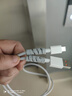 快鯊適用黑鯊5充電線120w數(shù)據(jù)線快充65w適于小米黑鯊5Rs 5 4s 3 3s Pro快充線6A極速 白色1米極速閃充數(shù)據(jù)線 曬單實拍圖