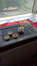 金灶（KAMJOVE）雞翅木茶盤(pán) 實(shí)木小茶臺功夫茶具套裝功夫茶盤(pán)茶具托盤(pán) KW-39 搭配KP-60茶具 P-302桶 曬單實(shí)拍圖