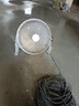 電風(fēng)扇工業(yè)風(fēng)扇趴地扇芯超飛強(qiáng)力風(fēng)扇臺(tái)式趴地風(fēng)力大功率落地扇商用工業(yè)工地家用 銀色14寸【小風(fēng)】 雙滾珠軸承電機(jī)防雨防塵防漏電加厚加密網(wǎng)罩 曬單實(shí)拍圖