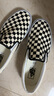 VANS范斯官方 經(jīng)典款Slip-On黑白棋盤(pán)格經(jīng)典一腳蹬鞋帆布鞋低幫 黑白棋盤(pán)格 44 曬單實(shí)拍圖