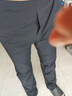 蕉下（beneunder）休閑褲子男通勤高彈戶外長(zhǎng)褲四季可穿EL594漫暮黑M 曬單實(shí)拍圖