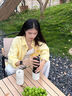 魯雅爾夏季防曬多巴胺襯衫女薄款韓版疊穿寬松襯衣小個(gè)子高級(jí)感顯瘦外套 黃色 M 曬單實(shí)拍圖