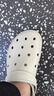 斯凱奇（Skechers）泡泡鞋丨夏季情侶洞洞鞋女沙灘踩屎感拖鞋男增高防臭透氣涉水鞋 曬單實拍圖