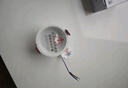佼佼者（JIAOJIAOZHE）防眩筒燈嵌入式家用LED天花過道燈玄關(guān)燈客廳吊頂孔燈7W白杯6000K 曬單實(shí)拍圖