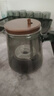 古德窯 茶壺泡茶壺茶水分離飄逸杯2025新款玻璃內膽一鍵過(guò)濾泡茶杯茶具 煙灰飄逸壺+6個(gè)杯+賦語(yǔ)茶盤(pán)套裝 曬單實(shí)拍圖