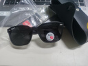 雷朋（Ray.Ban）2025 新款歐美男士偏光太陽鏡旅游駕駛休閑太陽眼鏡時尚潮流墨鏡 砂黑框黑灰片 曬單實拍圖