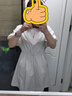 森馬（Semir）連衣裙女翻領(lǐng)燈籠袖休閑風(fēng)2025夏季防曬收腰短裙戶外109325114027 曬單實(shí)拍圖