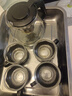 【京東物流】茶壺套裝整套茶具大容量玻璃茶杯帶濾網耐高溫泡茶具 1000ML一壺+四杯套裝 曬單實拍圖