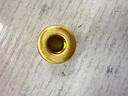 周六福5D硬金足金心動(dòng)黃金轉(zhuǎn)運(yùn)珠男 生日禮物A169733 約1.87g  曬單實(shí)拍圖