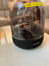 哈曼卡頓（Harman/Kardon）琉璃4代 360度環(huán)繞立體聲 菱形氛圍燈效 下沉式低音炮 桌面藍(lán)牙音箱 Aura Studio4黑色 曬單實(shí)拍圖