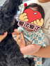 white wheat兒童2025夏季連體衣幼童涼感格子滿印男女嬰幼兒薄爬服 藍(lán)色 80cm 曬單實拍圖