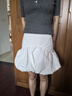 moussy 2025夏季新品甜美元?dú)飧哐ò钆畎肷砣古?28ISA31-2331 010白色 S 曬單實(shí)拍圖