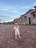 婧麒（JOYNCLEON）寶寶涼鞋夏季學(xué)步1-3歲嬰兒鞋防滑軟底包頭叫叫鞋男女寶寶鞋子 灰色熊【亮燈款】 20 碼【內(nèi)長13.5cm腳長13cm】 曬單實拍圖