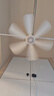 志高（CHIGO）小吊扇 小型電風扇 小風扇家用學生宿舍床上大風力6頁蚊帳扇懸掛式微風吊扇便攜小電扇 新升級-標配款6葉 曬單實拍圖