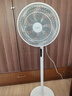 美的（Midea）【颶風(fēng)節(jié)能】七葉柔風(fēng)立式電風(fēng)扇/家用輕音落地扇/臺(tái)式小型風(fēng)扇/大風(fēng)力遙控定時(shí)搖頭風(fēng)扇 SAH35BSJ 曬單實(shí)拍圖