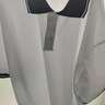 中小學生校服內搭短袖T恤夏季休閑高中生白色上衣polo衫高中班服 白色+藏藍領白邊 180 曬單實拍圖
