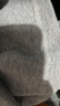 羅蒙（ROMON）純棉翻領(lǐng)長(cháng)袖T恤男秋冬新款中青年商務(wù)休閑POLO打底衫上衣爸爸裝 7T047978花灰 M (170) （適合100-120斤） 曬單實(shí)拍圖